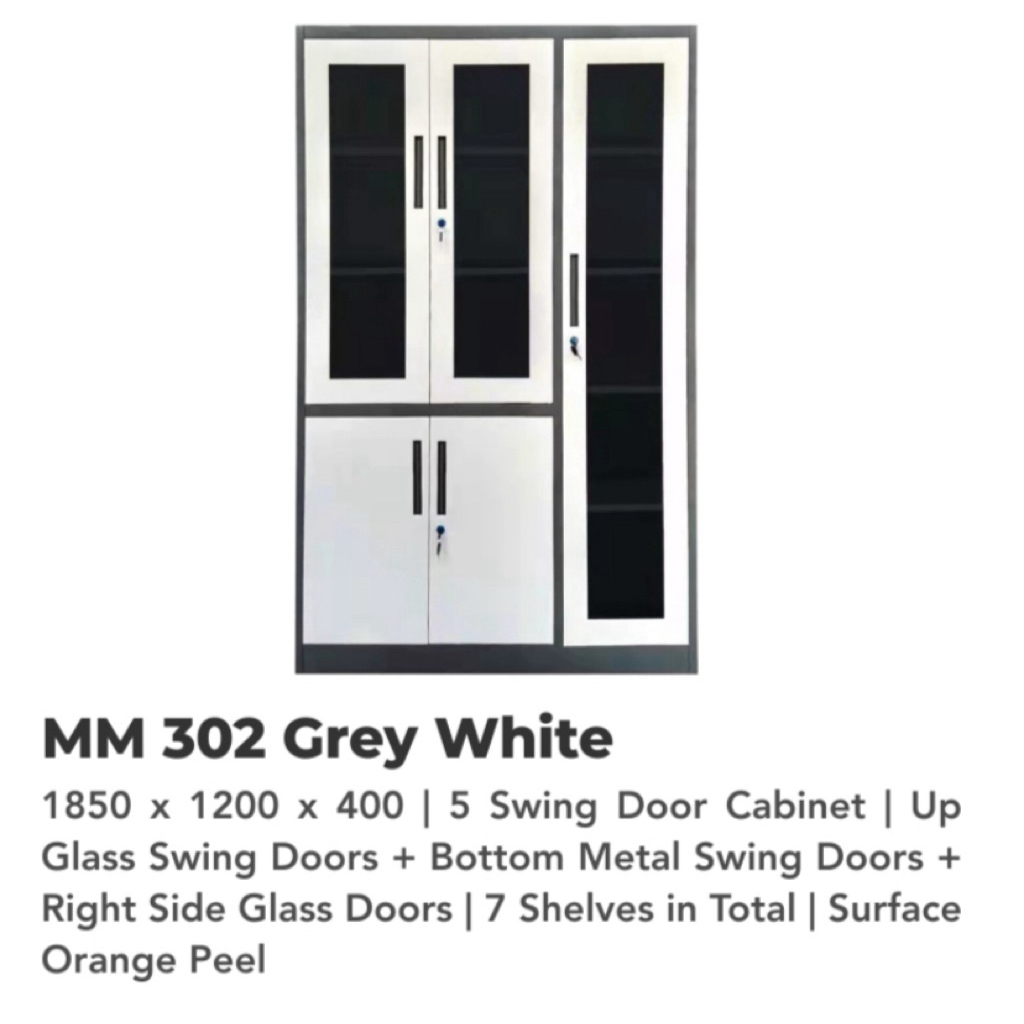 Lemari Arsip Besi Filing Cabinet Besi 3 Pintu Lemari Arsip Sekolah Kantor