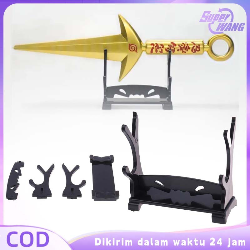 10pcs Mainan Dudukan Pedang Display Stand Pedang 7cm Tatakan Pedang Tempat Pedang