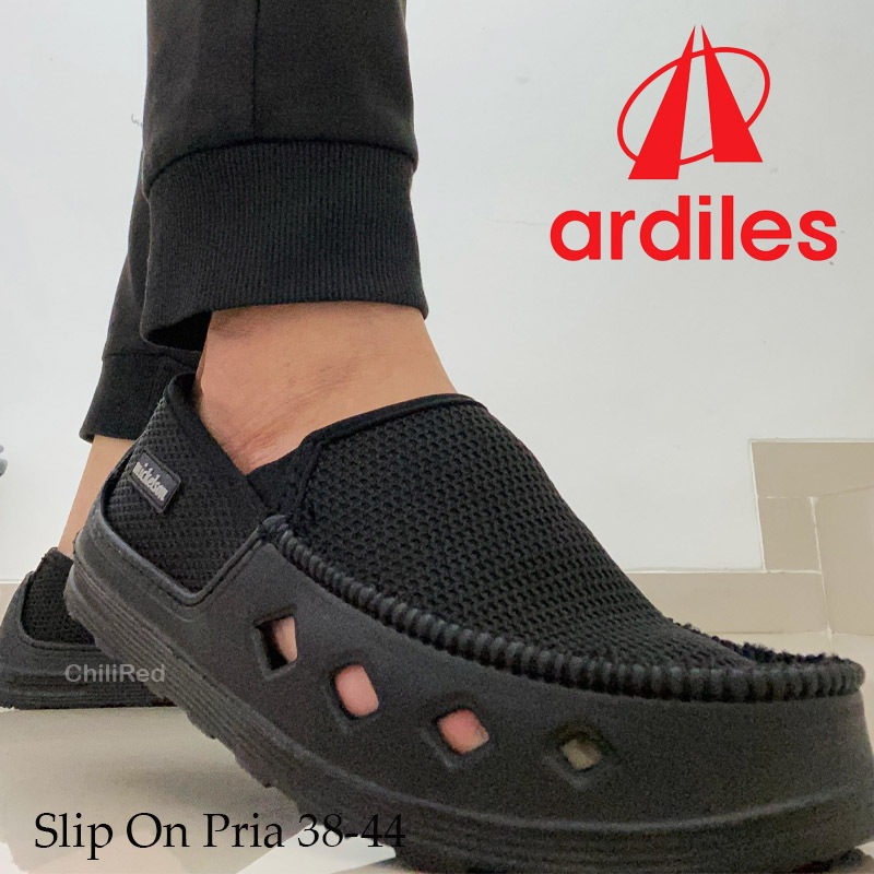 Sepatu Ardiles pria Original-Sepatu Ardiles Pria Slip On Casual Santai Nyaman