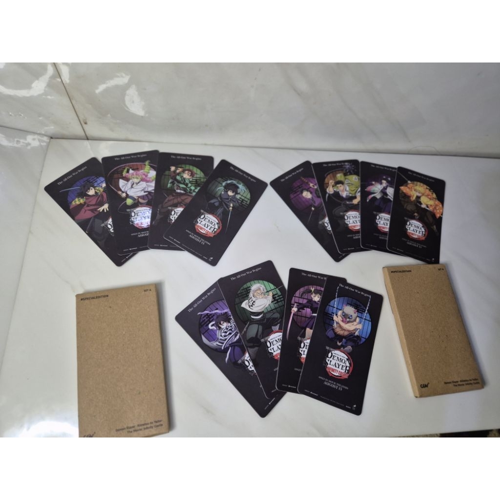 

COLLECTIBLE TICKET D*MON SL@YER CT CARD ID