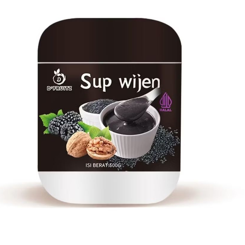 

Bubuk wijen hitam 500gram readystok halal