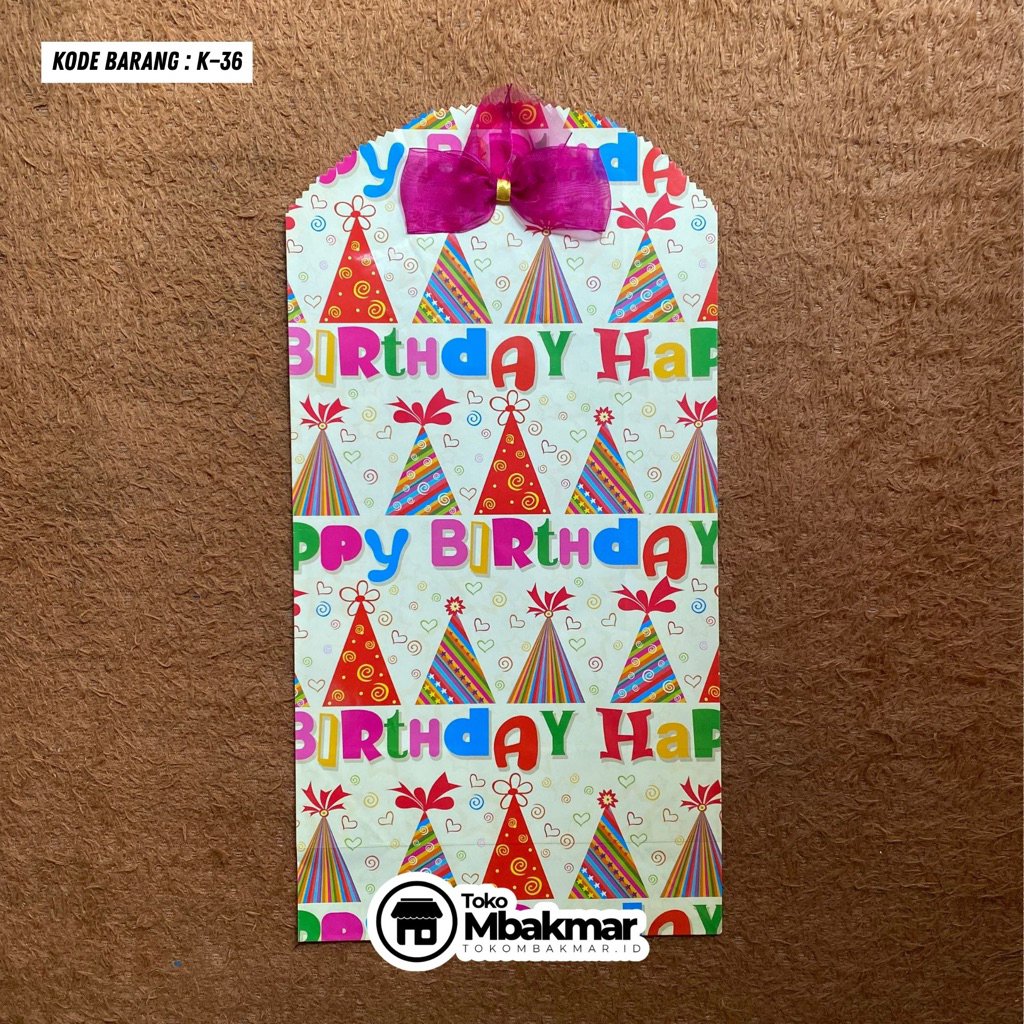 

(PACK) KANTONG KADO SEDANG GLOSSY INSTAN MURAH