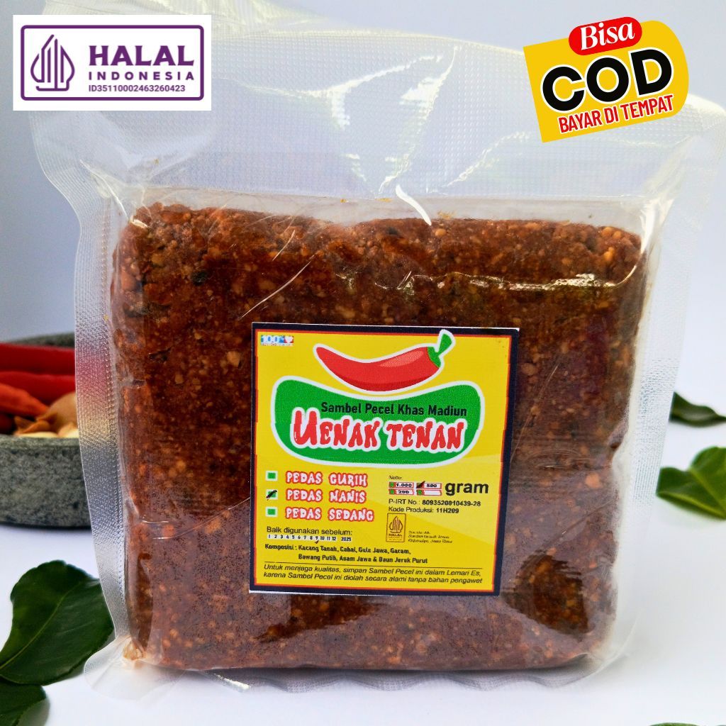 

Sambel Pecel Sangrai Madiun Asli 500 Gram