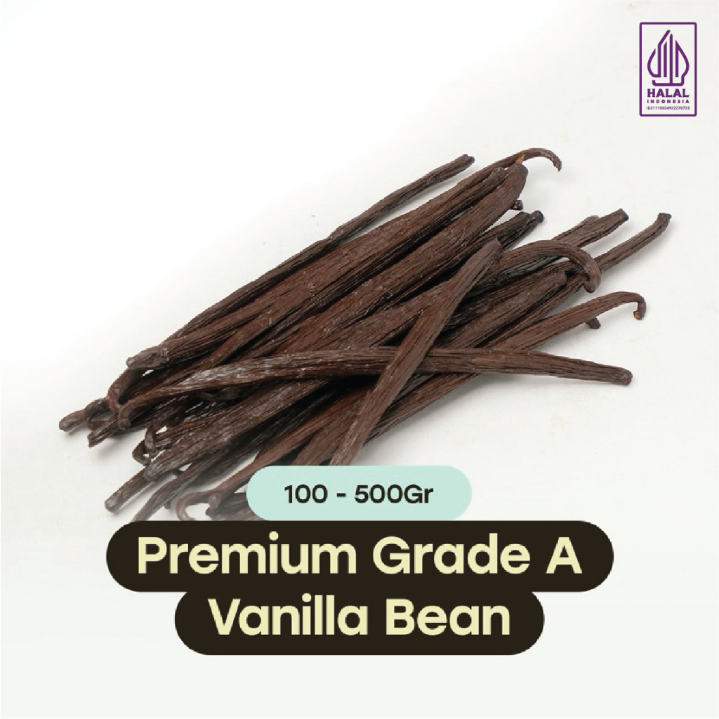 

Gourmet Vanilla Beans 100Gr & 500Gr - Terbaik dan Termurah Tanaman Buah Biji Vanilla / Vanilla Grade A