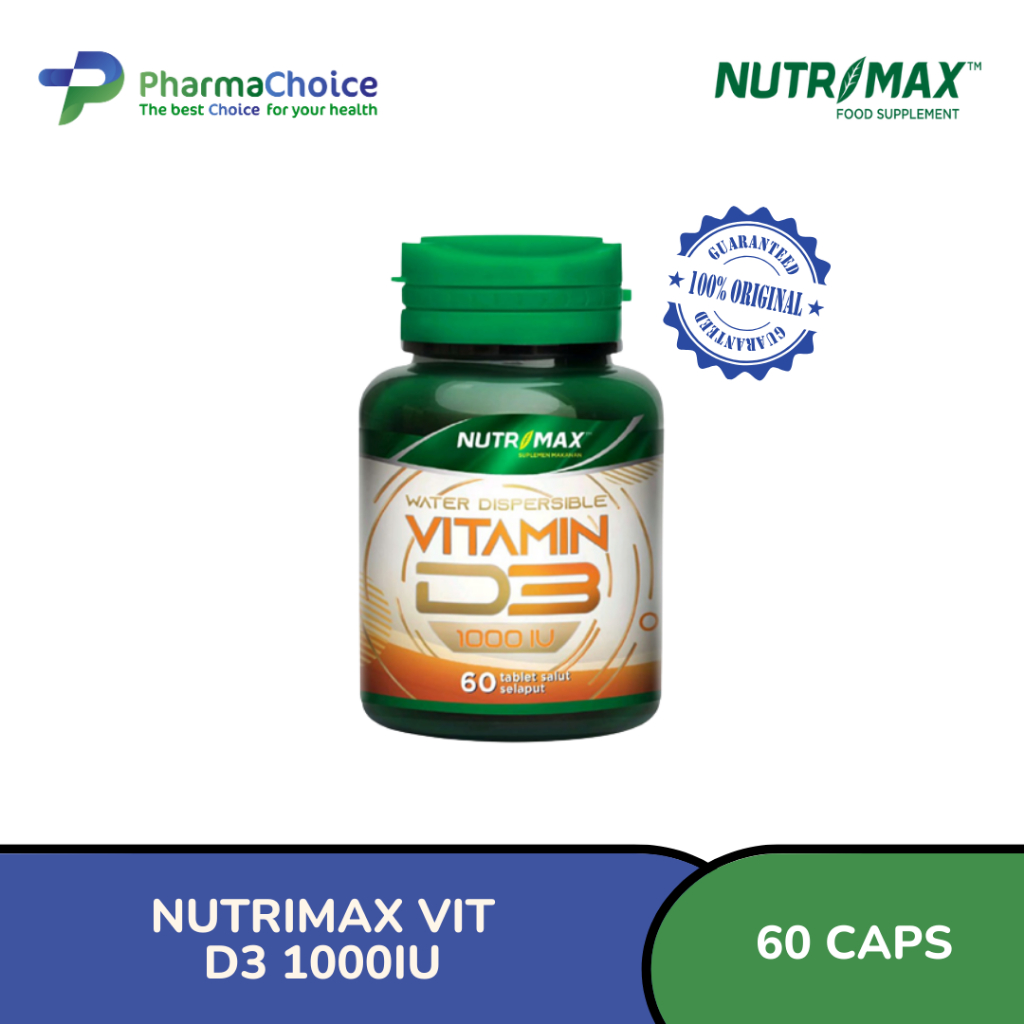 NUTRIMAX VIT D3 1000IU 60 TABLET