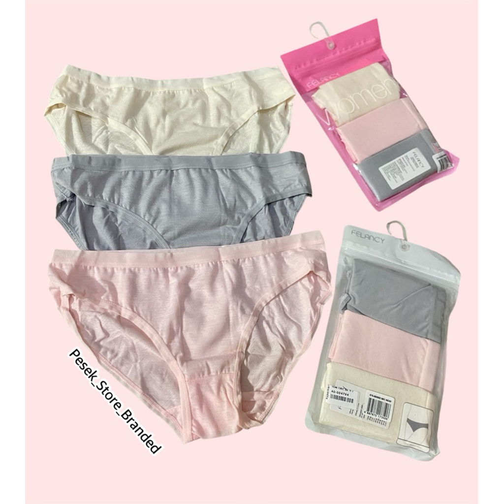 Felancy Panty pack isi 3 pcs, Cd Felancy, Celana dalam felancy 1 pack isi 3 pcs 076-060005/06