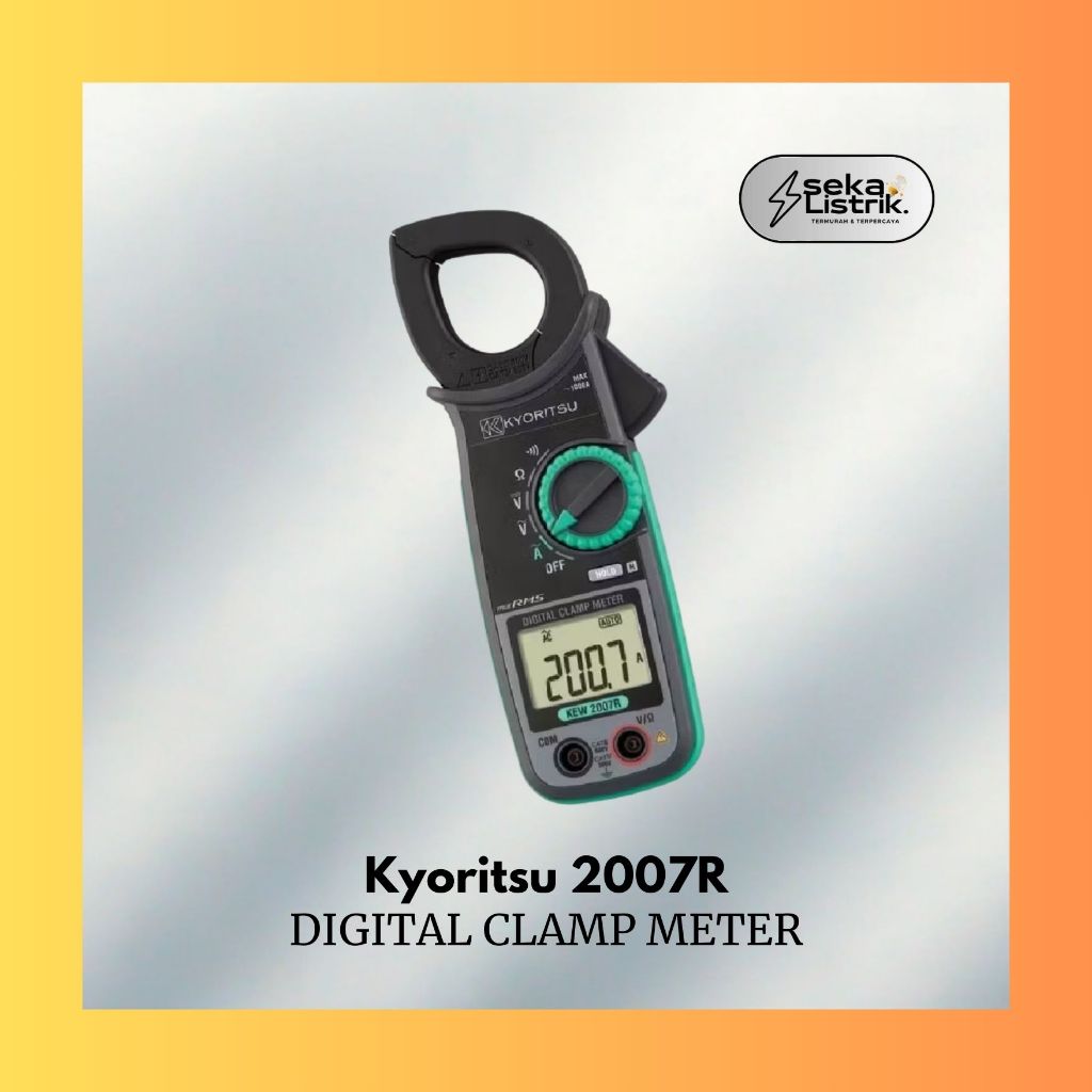Kyoritsu Digital Clamp Meter Tang Ampere 2007R Ori