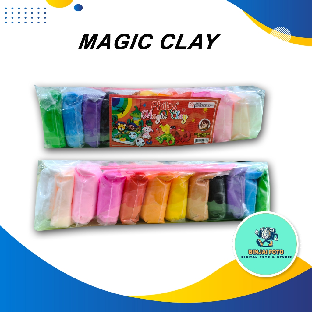 

Magic Clay – Plastisin Ajaib Warna-Warni