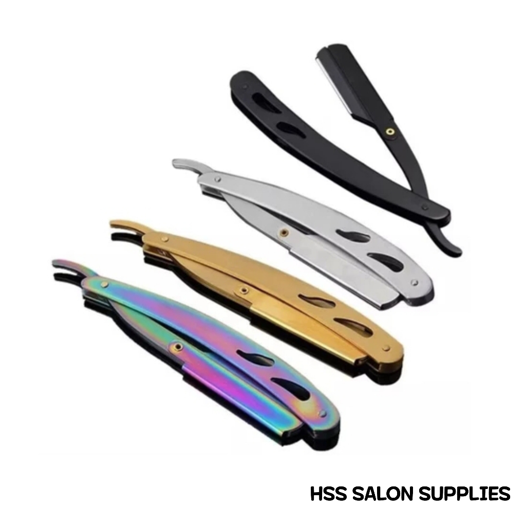 Razor Cukur Lipat Alat Cukur Jenggot Barber Barbershop Razor