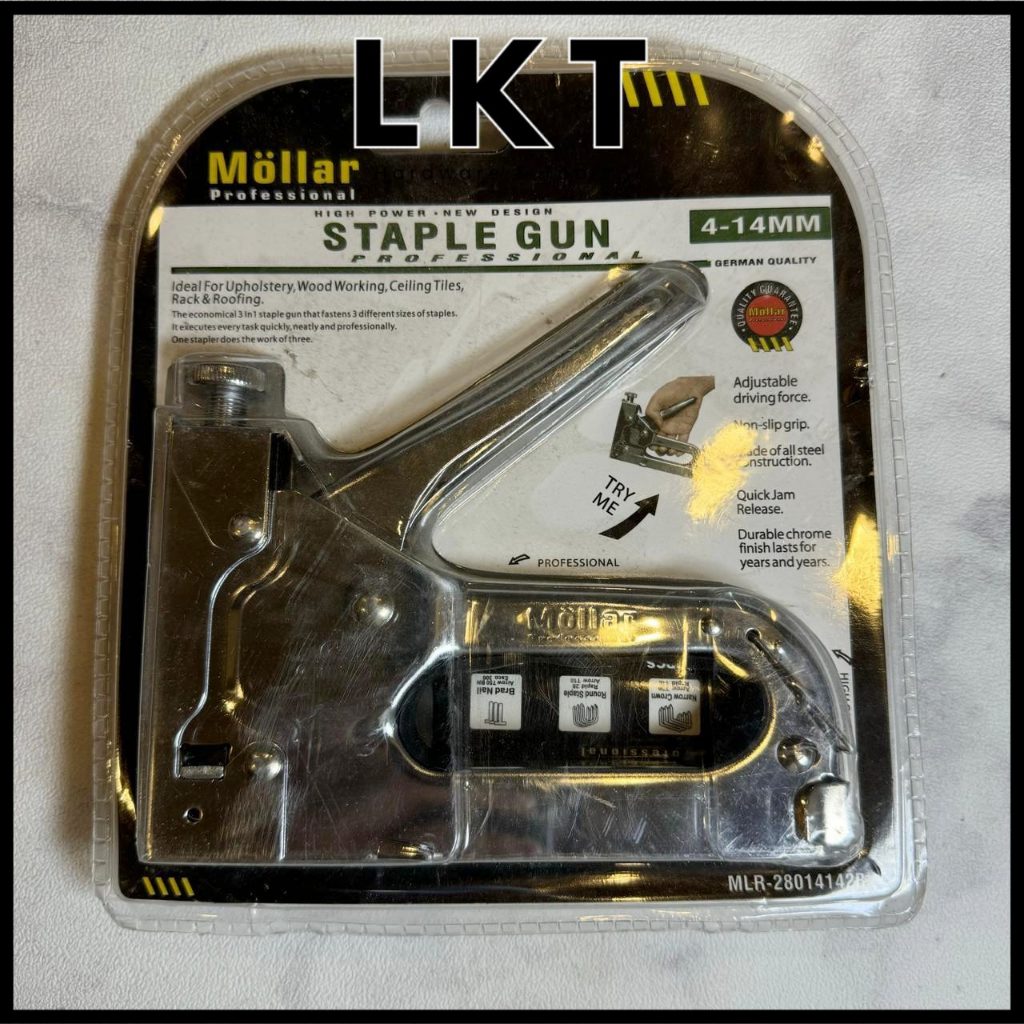 

MOLLAR Alat Paku Tembak Staples Gun Heavy Duty 4 - 14 mm Light Duty