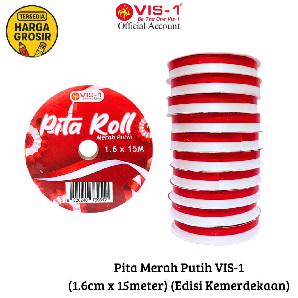 

VIS-1 - Pita Roll Merah Putih