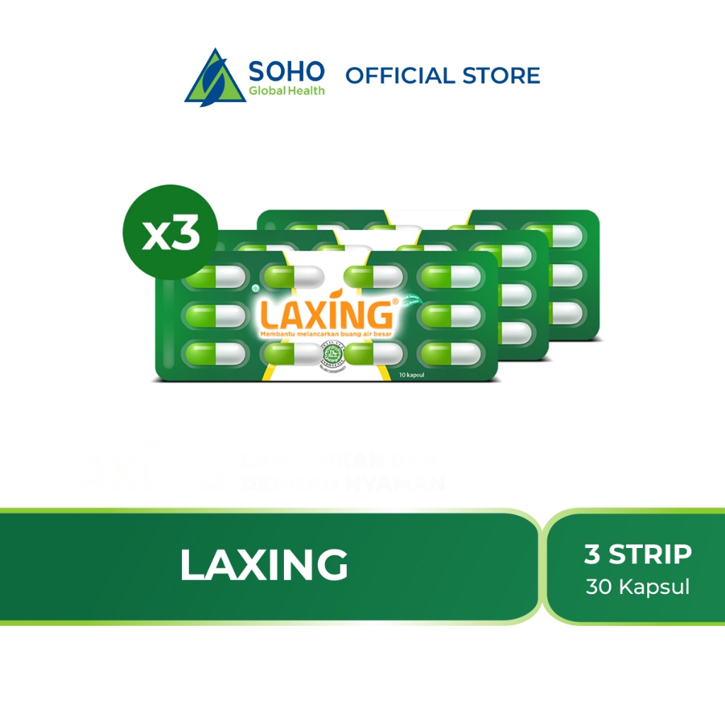 Laxing melancarkan pencernaan|Kapsul Pelangsing badan perut cepat dan ampuh| Perontok lemak Diet her