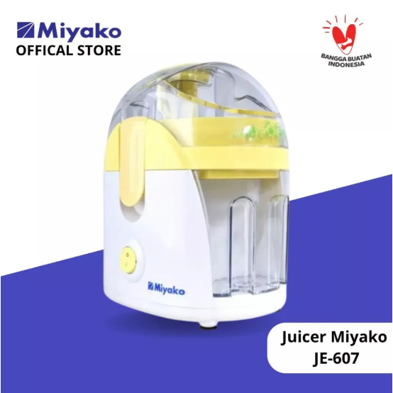 Juicer Miyako Pembuat Jus JE607 -500ml / JE507 - 600ml