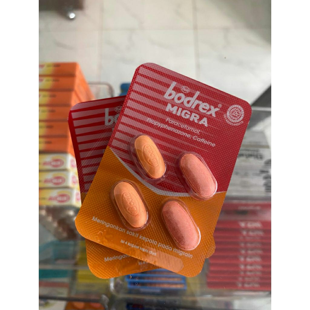 Bodrex - Bodrex Extra - Bodrex Migra - Bodrex Flu - Bodrex Flu Batuk PE - Bodrex Double Action