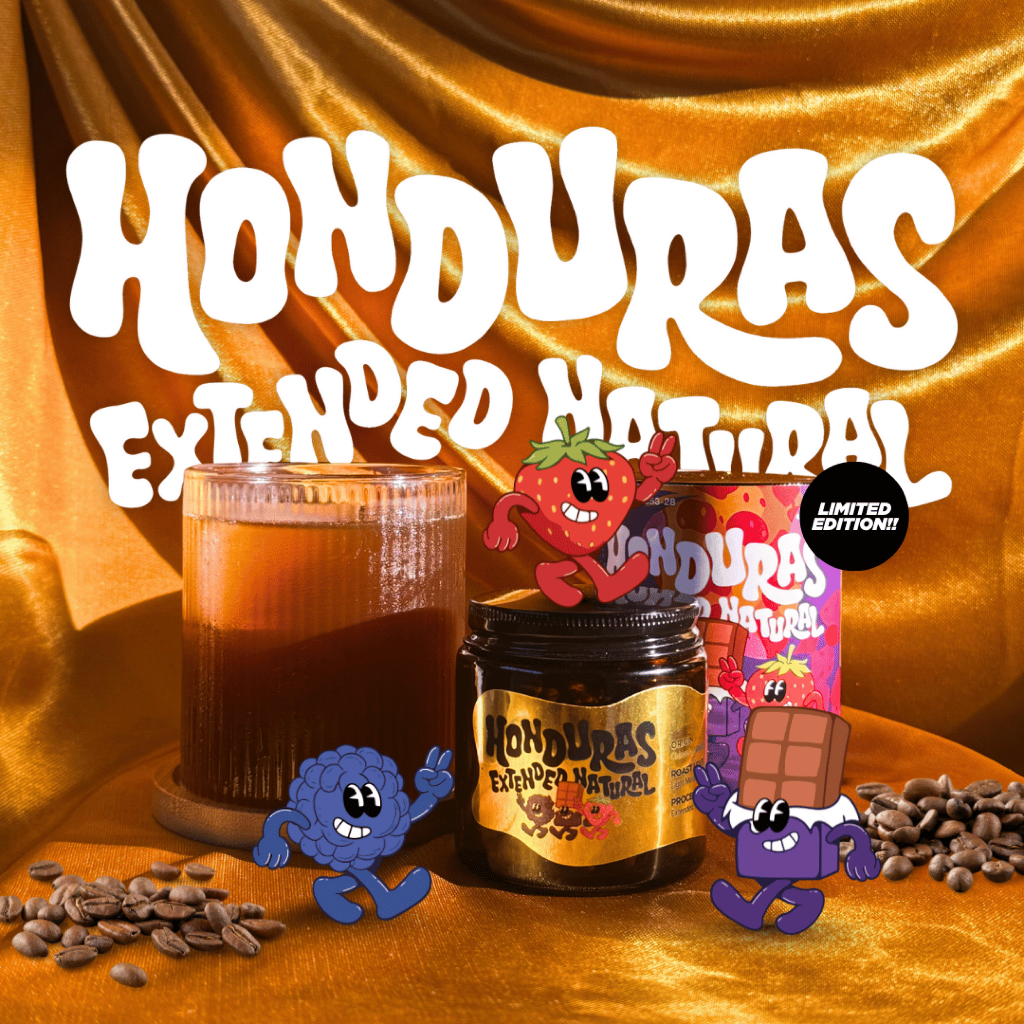 

Honduras Extended Natural Biji Kopi Arabika Roasted Coffee Bean BLACK POTION