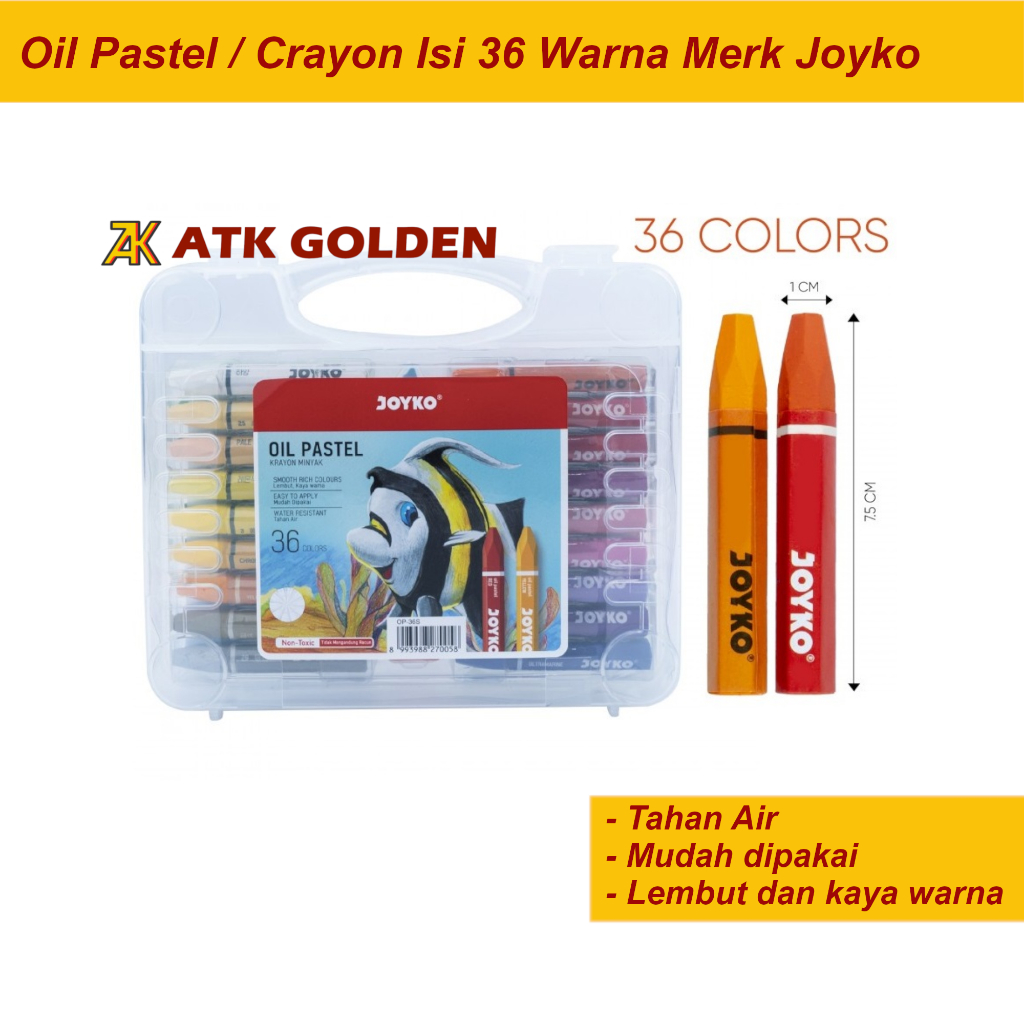 

Crayon Joyko Isi 36 Warna