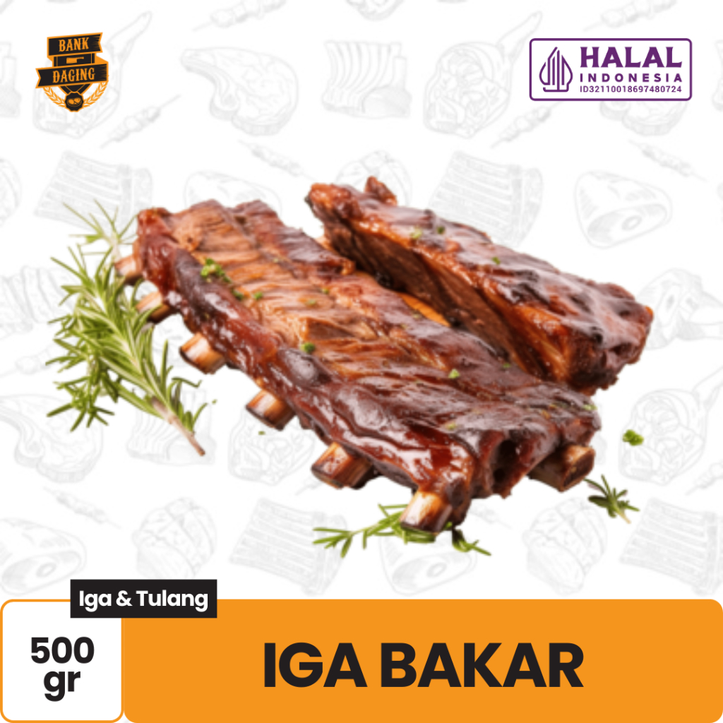 

IGA BAKAR/KONRO 500GR BANKDAGING