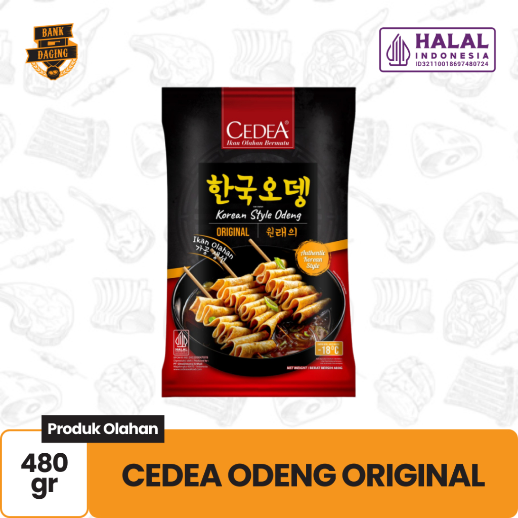 

CEDEA ODENG ORI/SPICY 480GR BANKDAGING