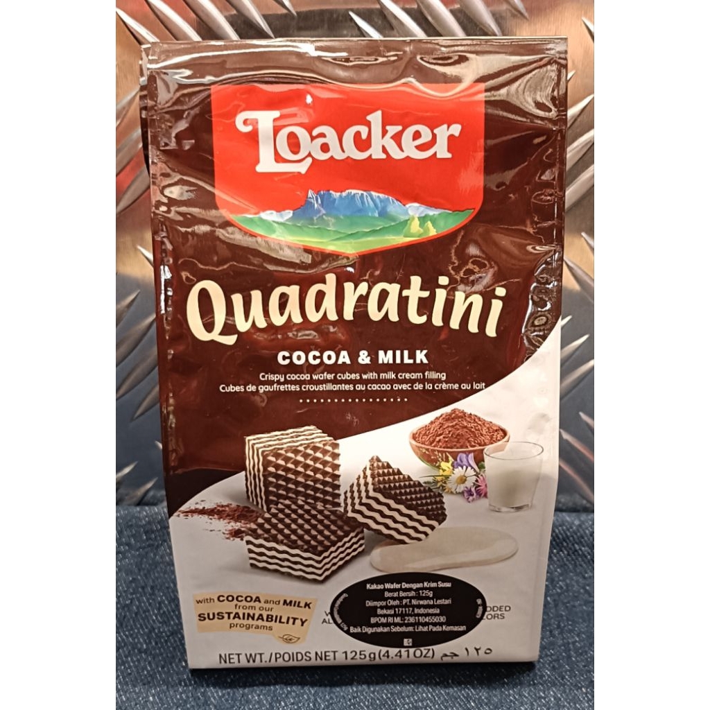 

WAFER LOACKER QUADRATINI UKURAN 125 GRAM