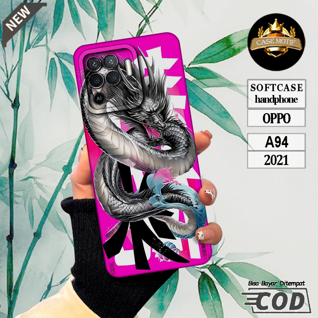 Case OPPO A94 Casing OPPO A94 4G Terbaru 2021 Aksesoris Softcase Casing Silikon Case Hp Murah