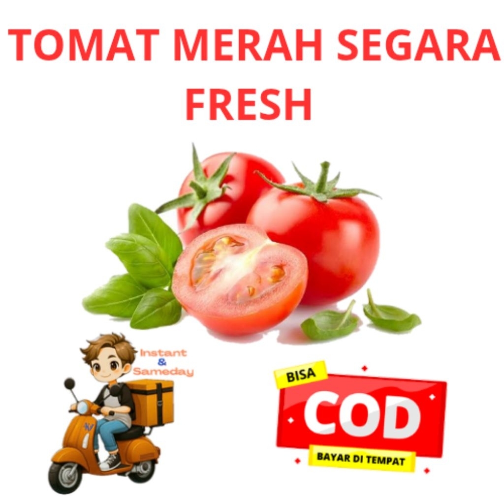 

TOMAT MERAH SEGAR FRESH BERKUALITAS