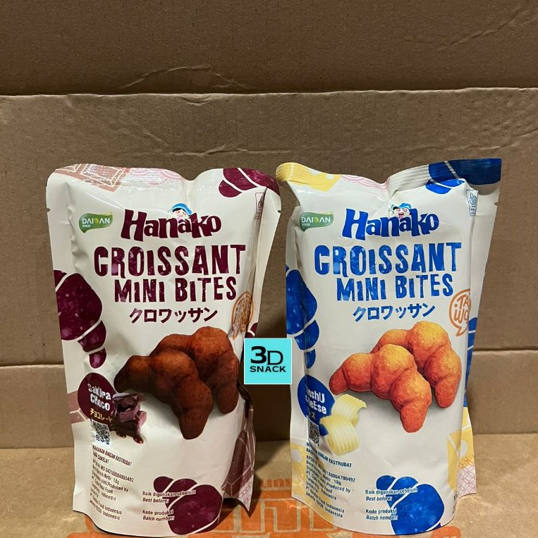 

HANAKO CROISSANT MINI BITES ALL VARIANT ISI 10 PCS