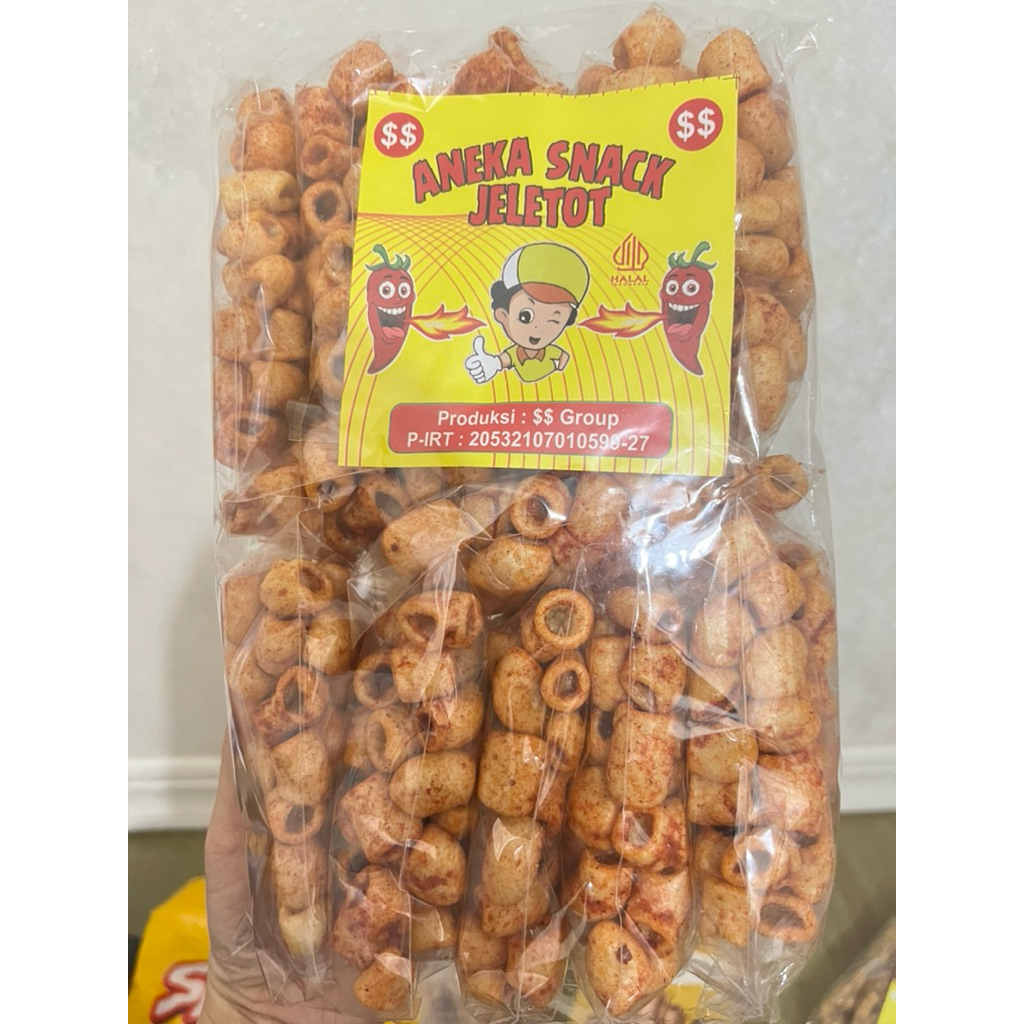 

Aneka snack jeletot 1 pack isi 12 bungkus