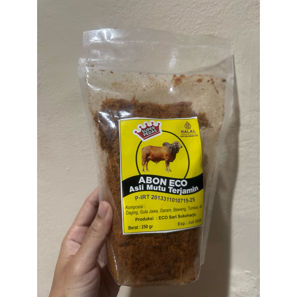 

Abon solo pedas 250 gr