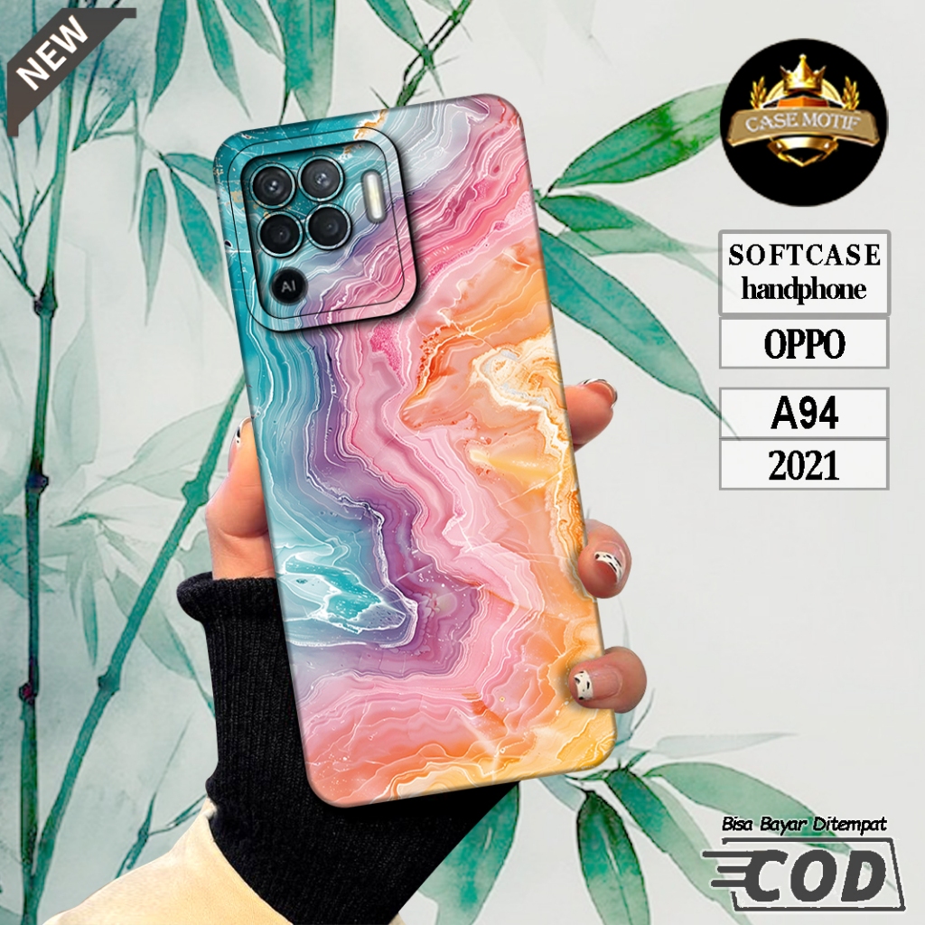 Case OPPO A94 Casing OPPO A94 4G Terbaru 2021 Aksesoris Softcase Casing Silikon Case Hp Murah