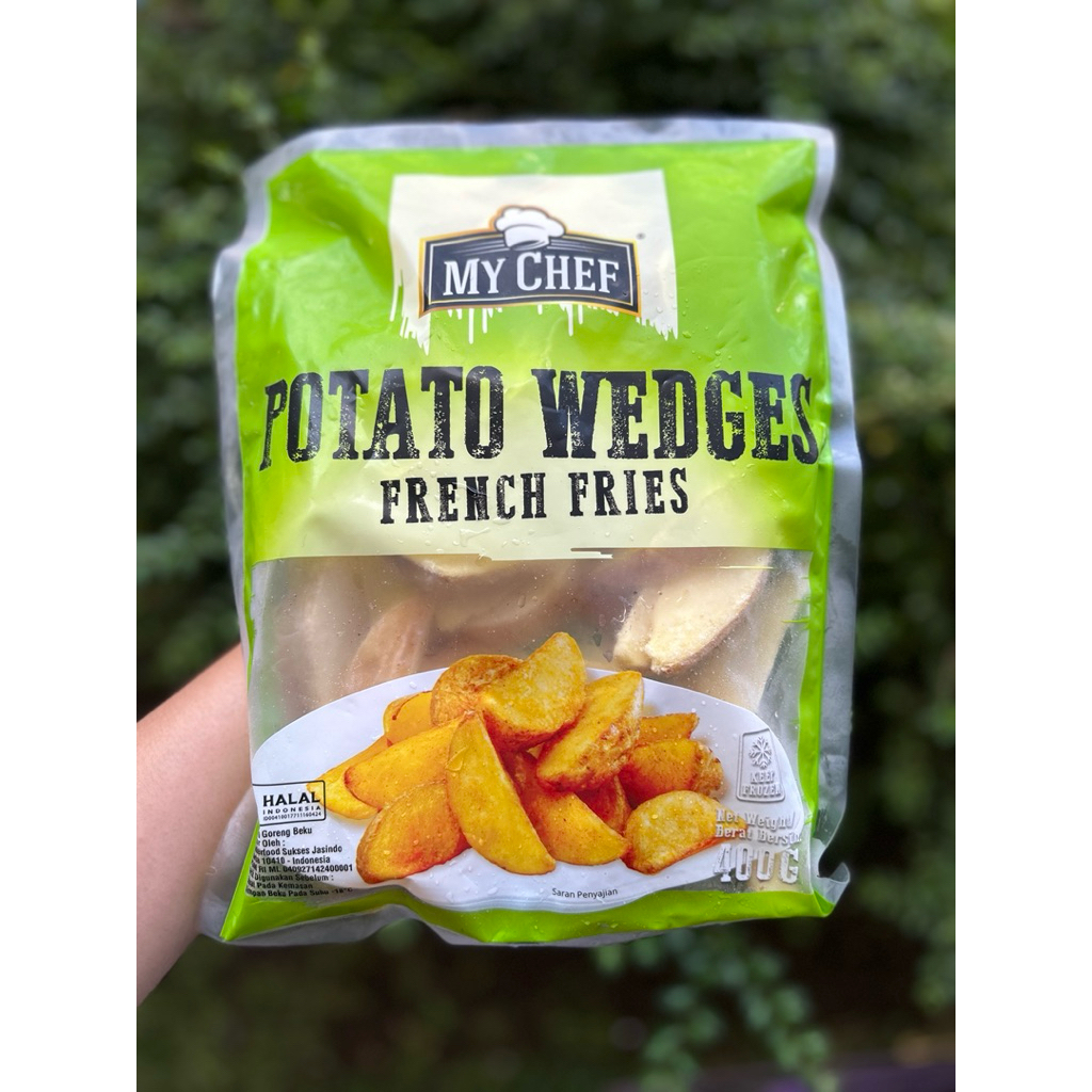 

MYCHEF potato wedges french fries tanpa pengawet 400gr