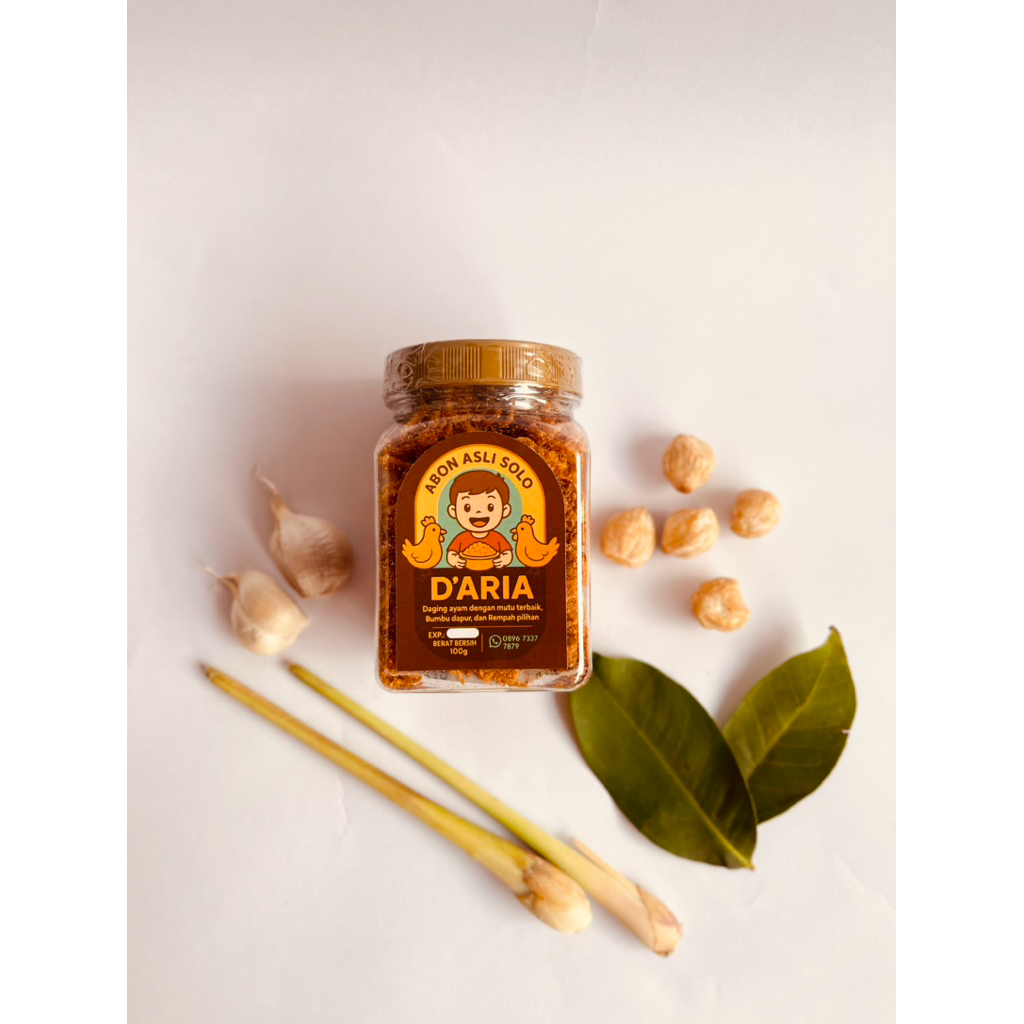 

Abon Ayam D’arya 100gr–Tanpa bahan pengawet