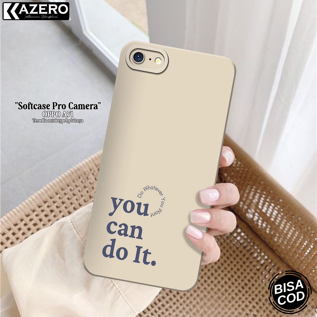 Softcase Hp OPPO A71 Terbaru Fashion Case Aesthetic Case OPPO A71 Silikon Pro Camera Casing OPPO  A7