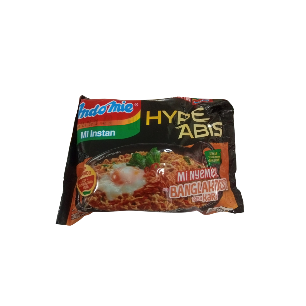 

Indomie HypeAbis Mi Nyemek Banglahdes'e 80gr