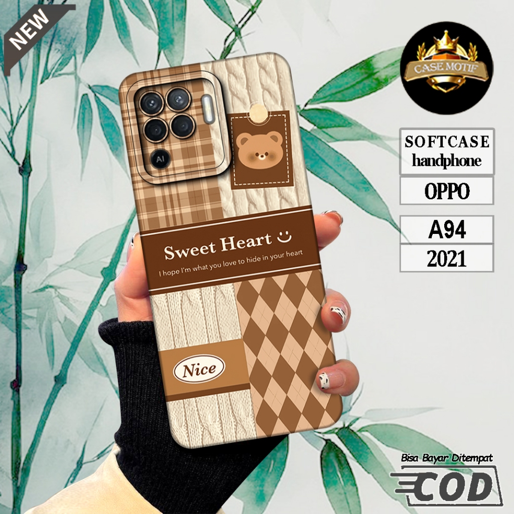 Case OPPO A94 Casing OPPO A94 4G Terbaru 2021 Aksesoris Softcase Casing Silikon Case Hp Murah
