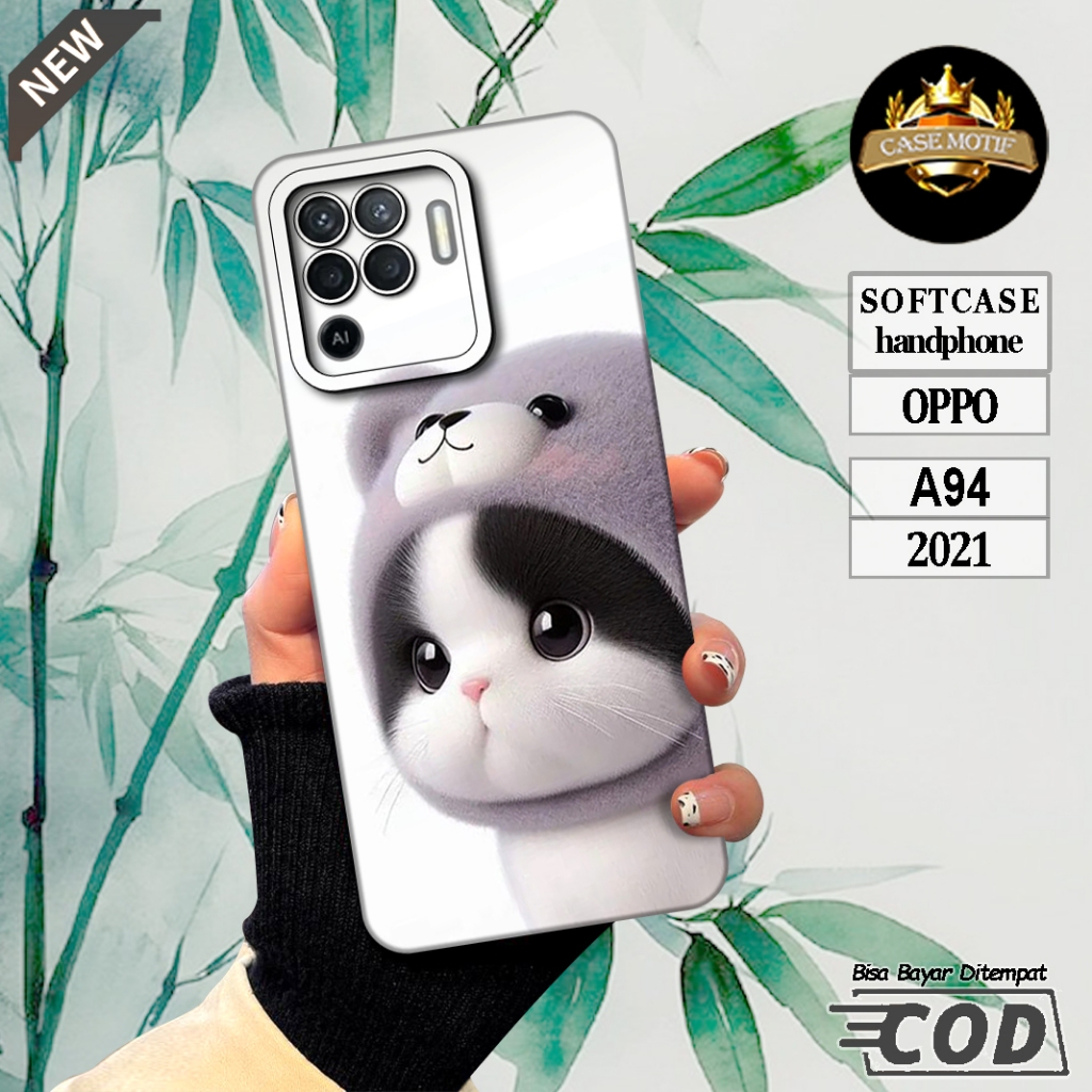 Case OPPO A94 Casing OPPO A94 4G Terbaru 2021 Aksesoris Softcase Casing Silikon Case Hp Murah