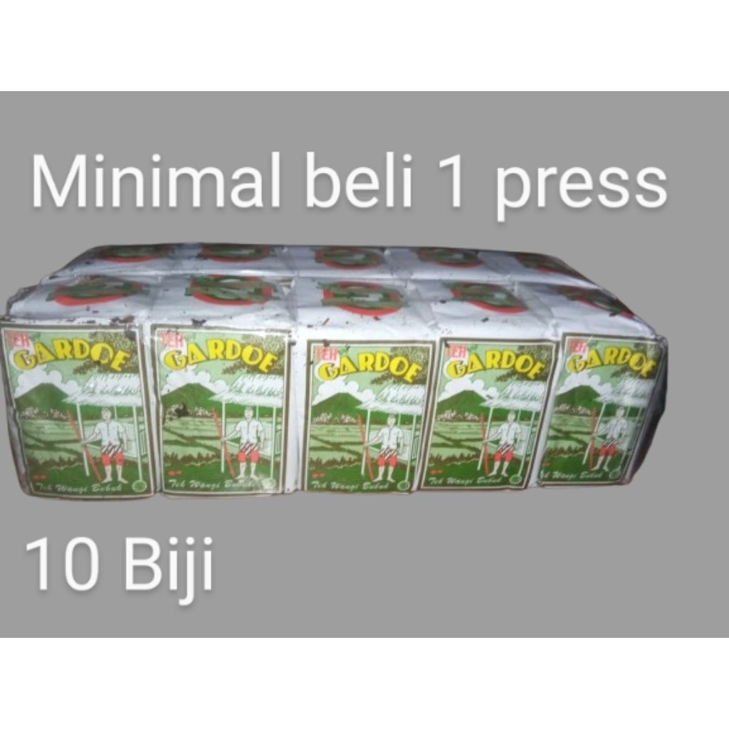 

Teh Gardoe hijau 40 gram 1 press 10 biji (minimal beli 1)