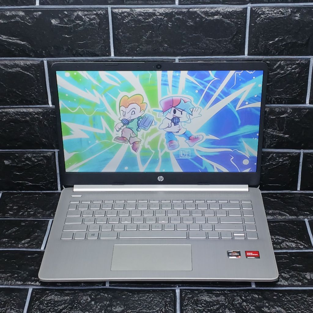 Laptop HP 14-fq1074nr AMD Ryzen 3 5300U 8/256GB