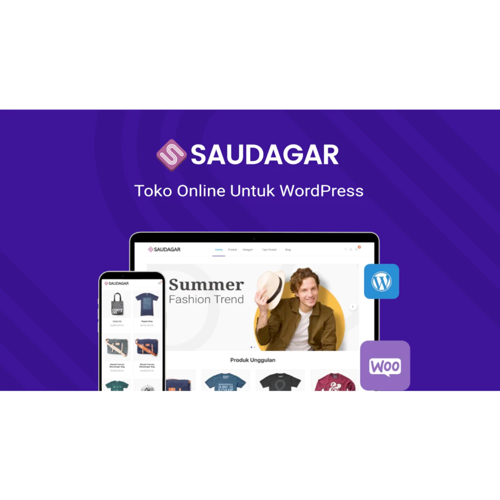 SAUDAGAR WP PROFESIONAL 1 Tahun - Tema Toko Online Mudah Dan Cepat ( Terbaru dan Original )