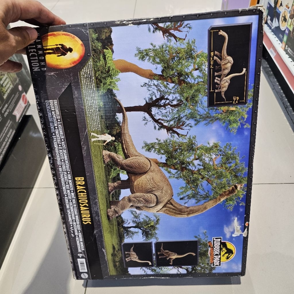 mattel hammond collection Brachiosaurus MISB