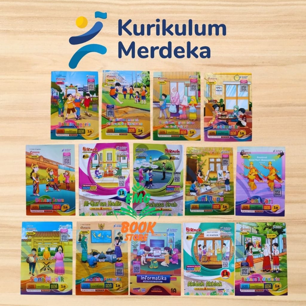 LKS CEMARA KELAS 1 SD/MI SEMESTER 1 (1A) KURIKULUM MERDEKA 2025-2026