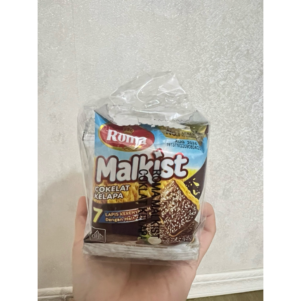 

Biskuit Malkist coklat kelapa 1 pack isi 10 pieces