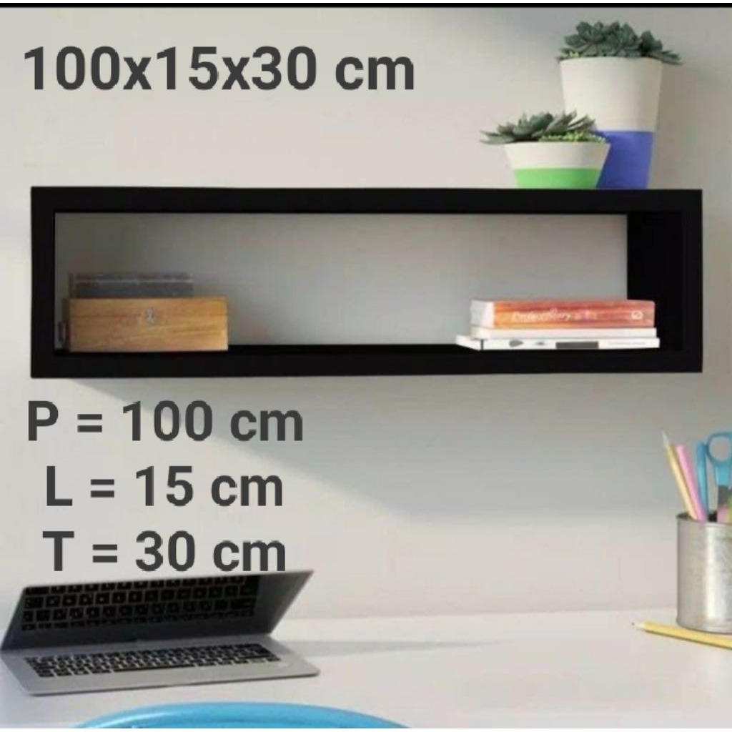 Ambalan dinding aesthetic/kotak kubus / rak buku dll