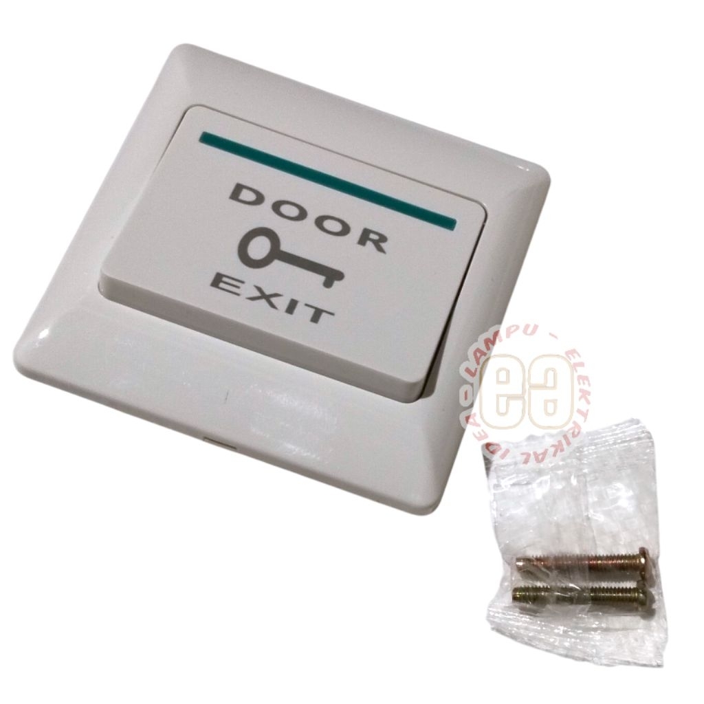 

Exit Saklar Button Access Door Push Tombol To Exit Plastik Kotak Besar 2 Terminal