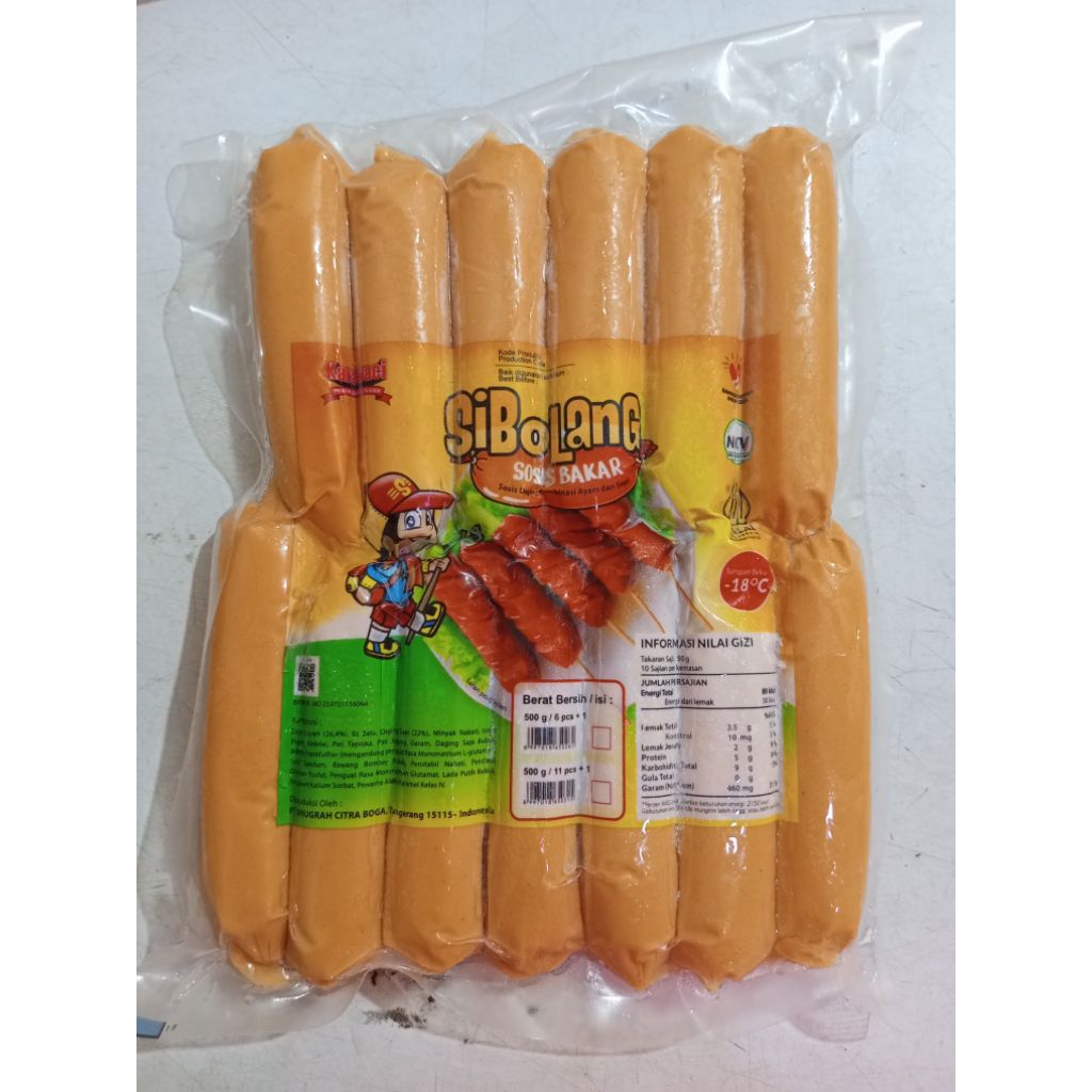 

Karawaci Sosis SiBolang Mini 500gr isi 12s