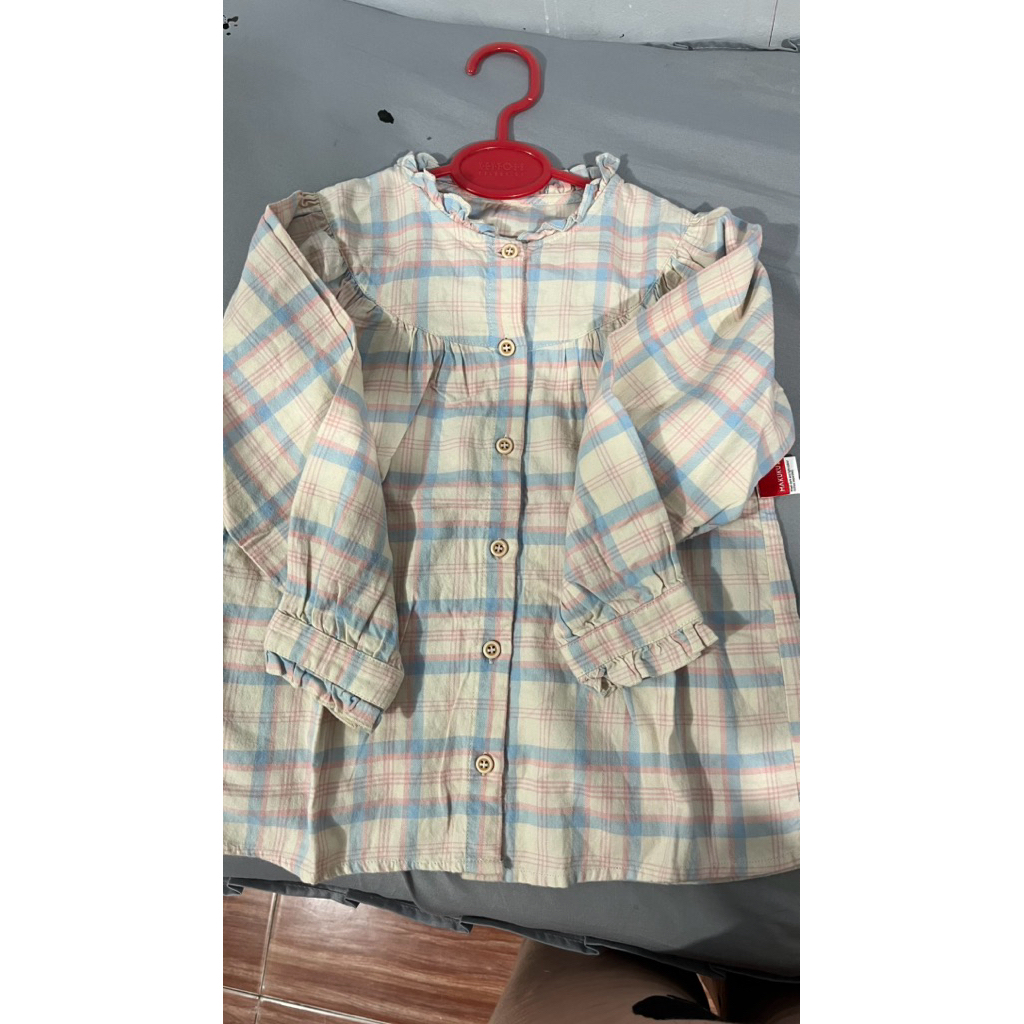 baju kemeja anak perempuan