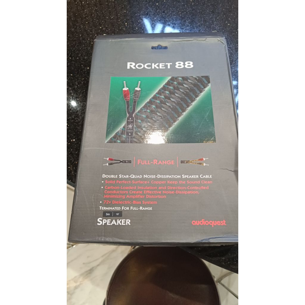 Audioquest Rocket 88 Speaker Cable banana 3M