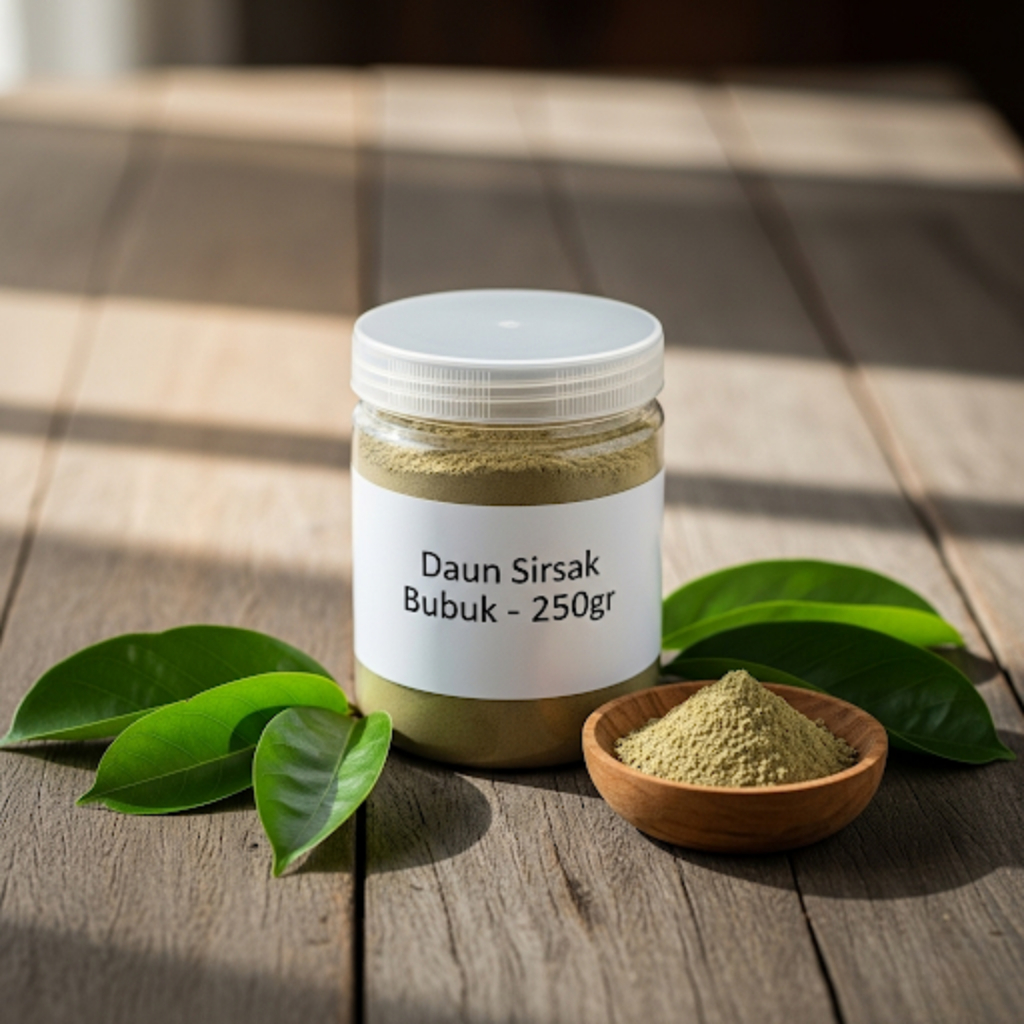 

Daun Sirsak Bubuk Premium 100gr / 250gr | Soursop Leaf Powder Herbal Alami | Teh Herbal Daun Sirsak Murni
