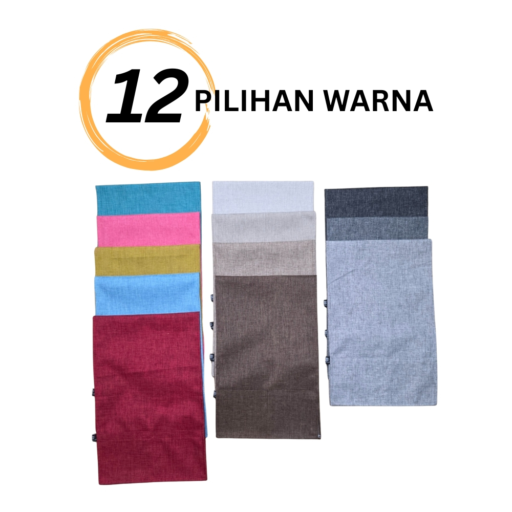 Cover Kulkas / Taplak Kulkas 1 Pintu Dan Kulkas 2 Pintu Jumbo Kain Kanvas Jepang Tebal Motif Natural