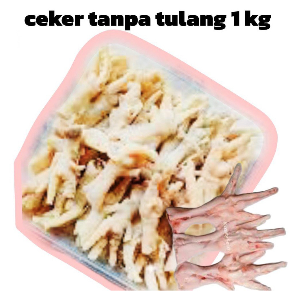 Ceker tanpa tulang 1kg