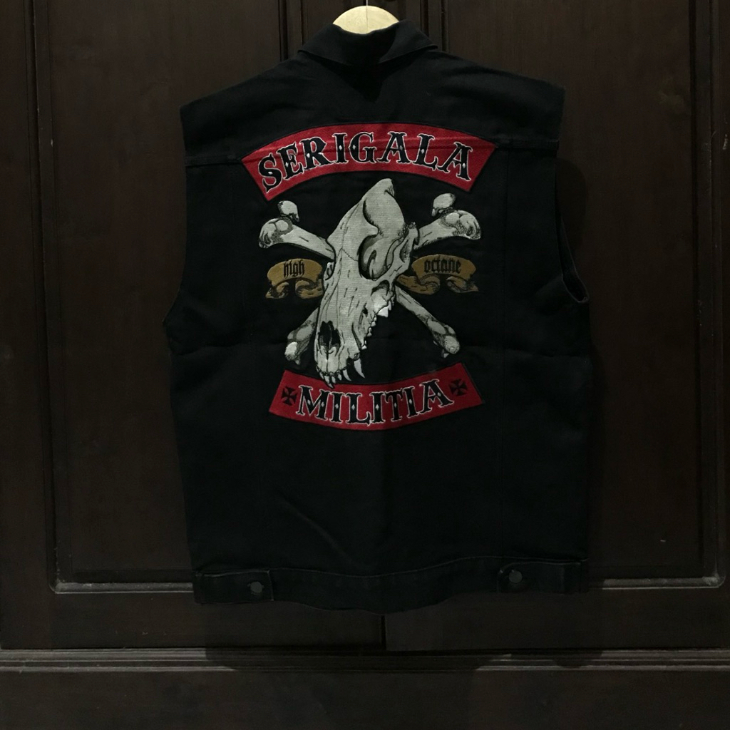 Vest Seringai - Serigala Militia (Black Version)